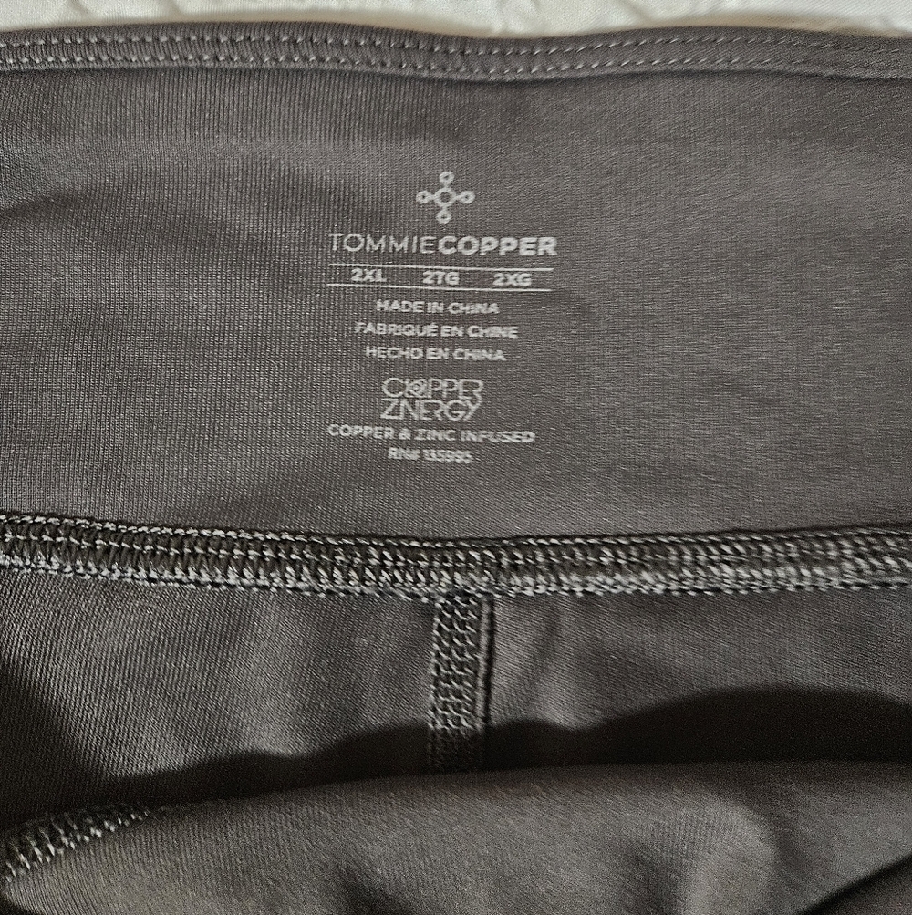 Tommie Copper Black Leggings Size 2XL - Picture 3 of 6
